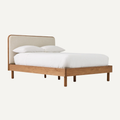 Refined Upholstered Bed
