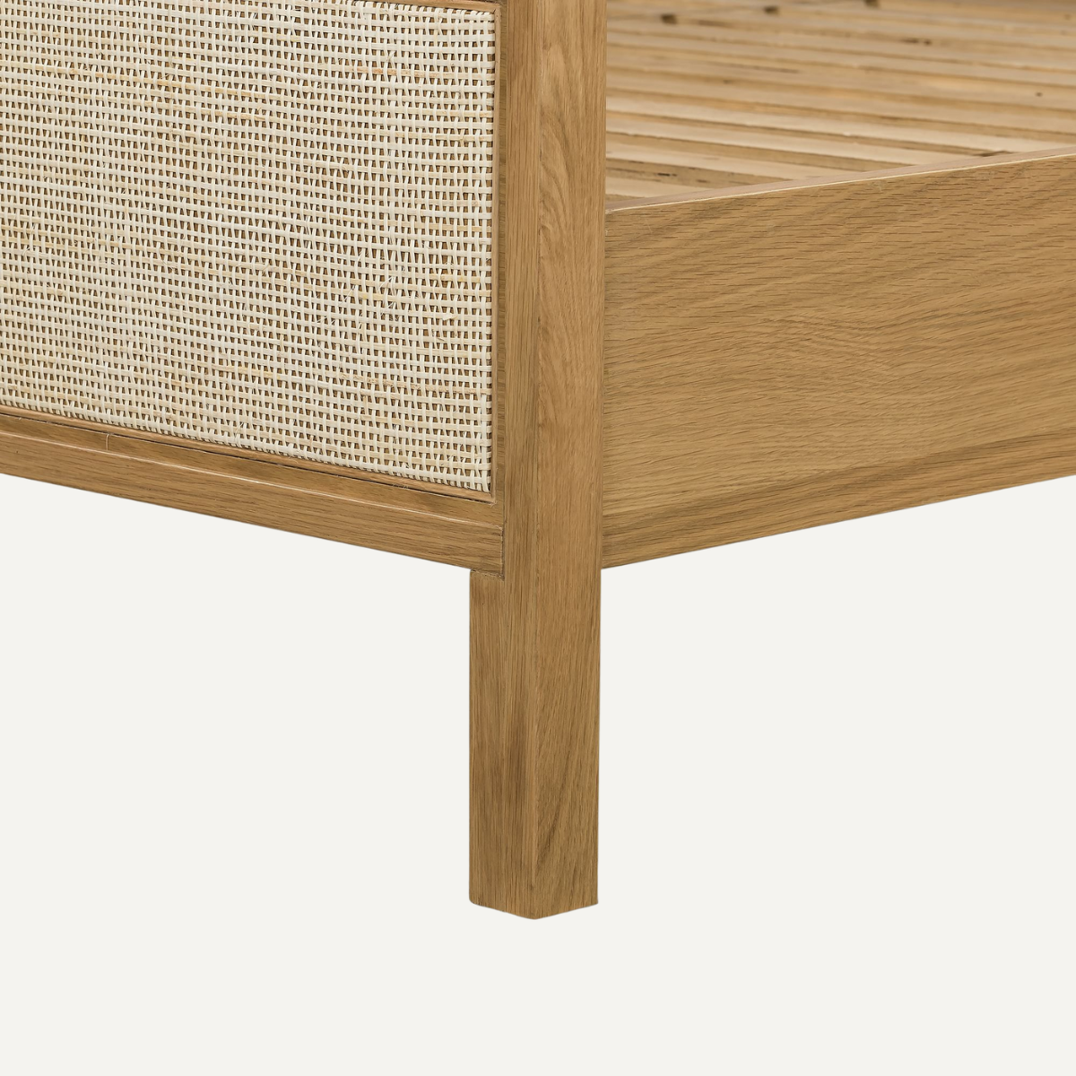 Cane Inset Bed