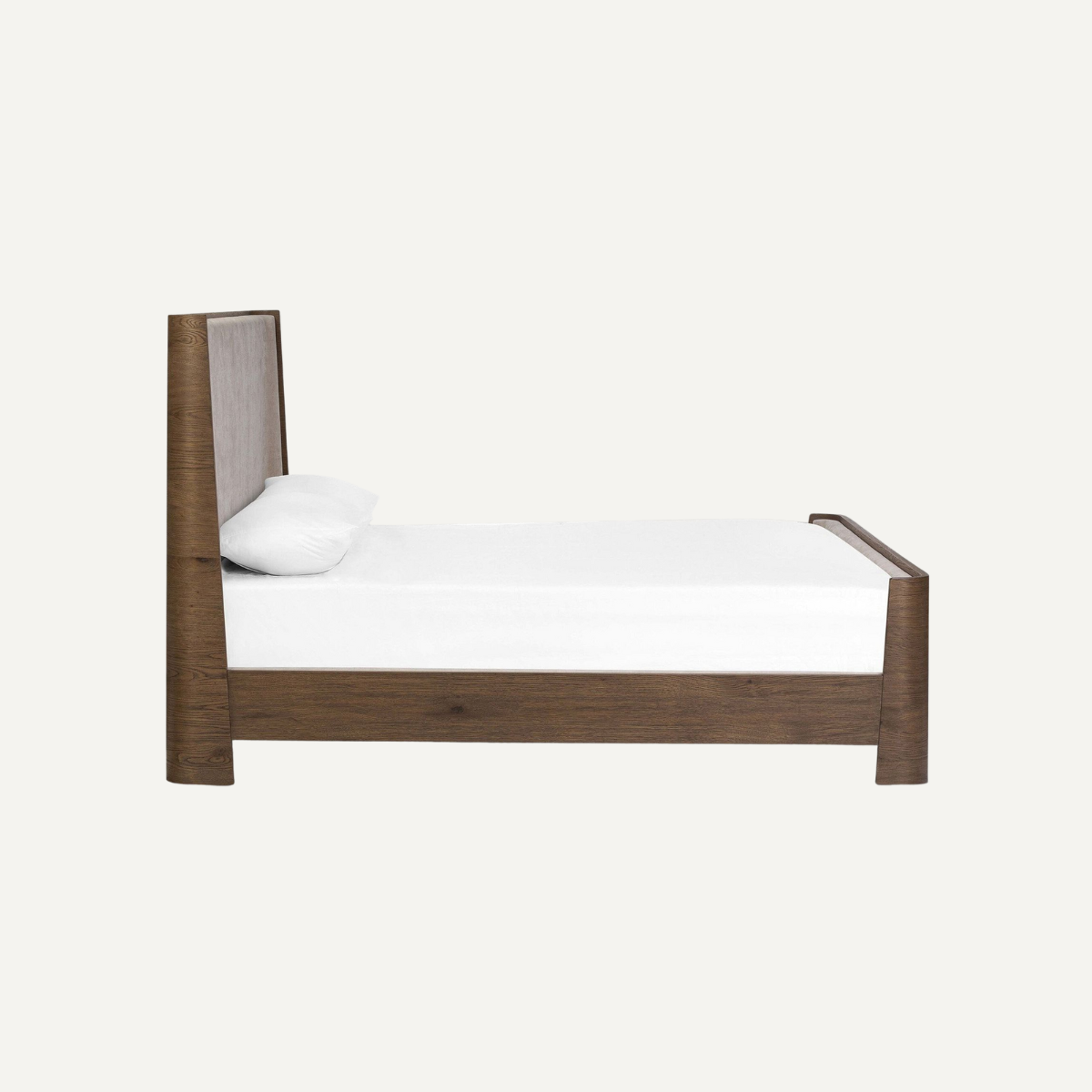 Textured Upholstered Bed