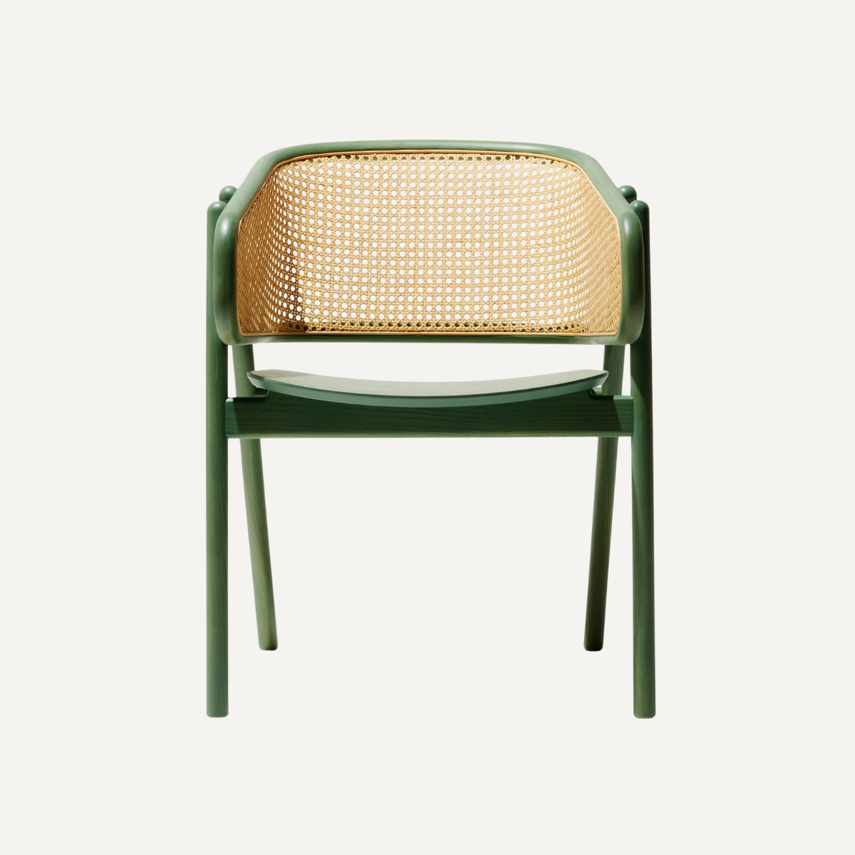 Cane-Back Armchair