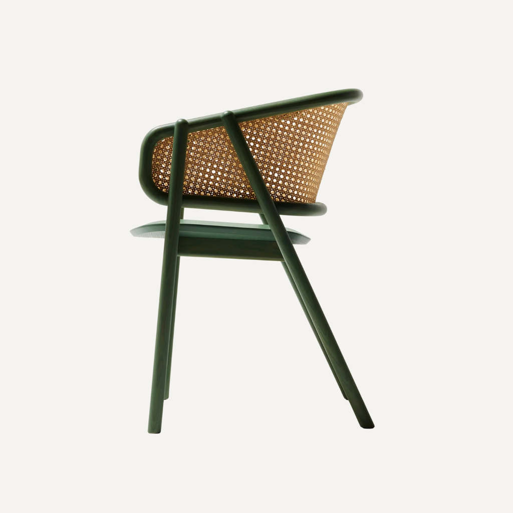 Cane-Back Armchair