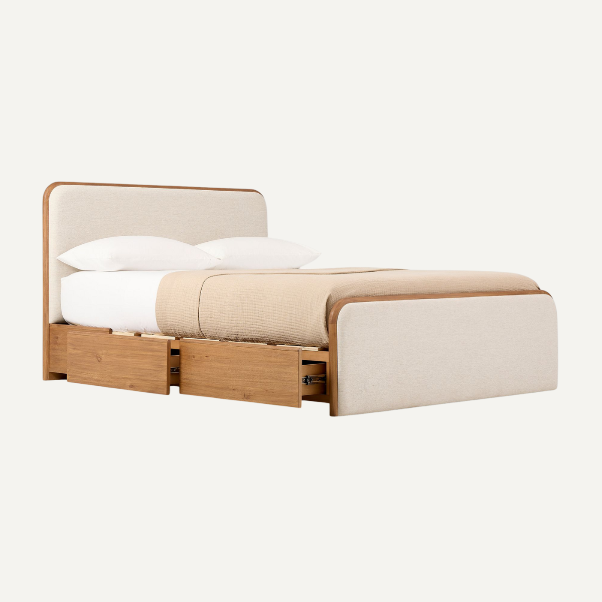 Integrated Storage Bed