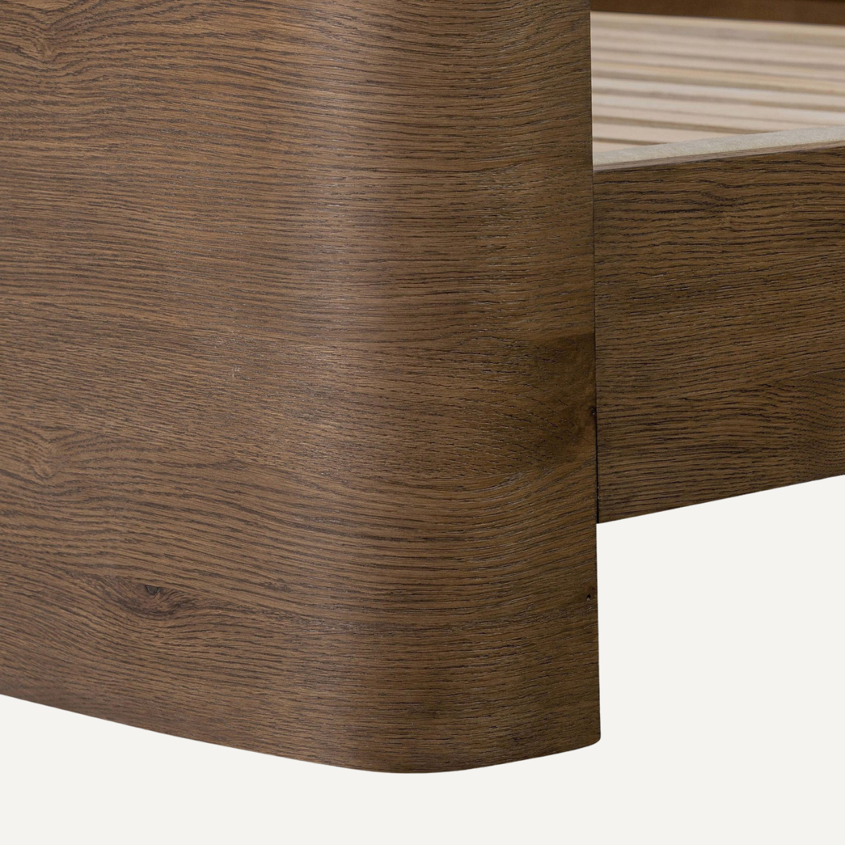 Textured Upholstered Bed