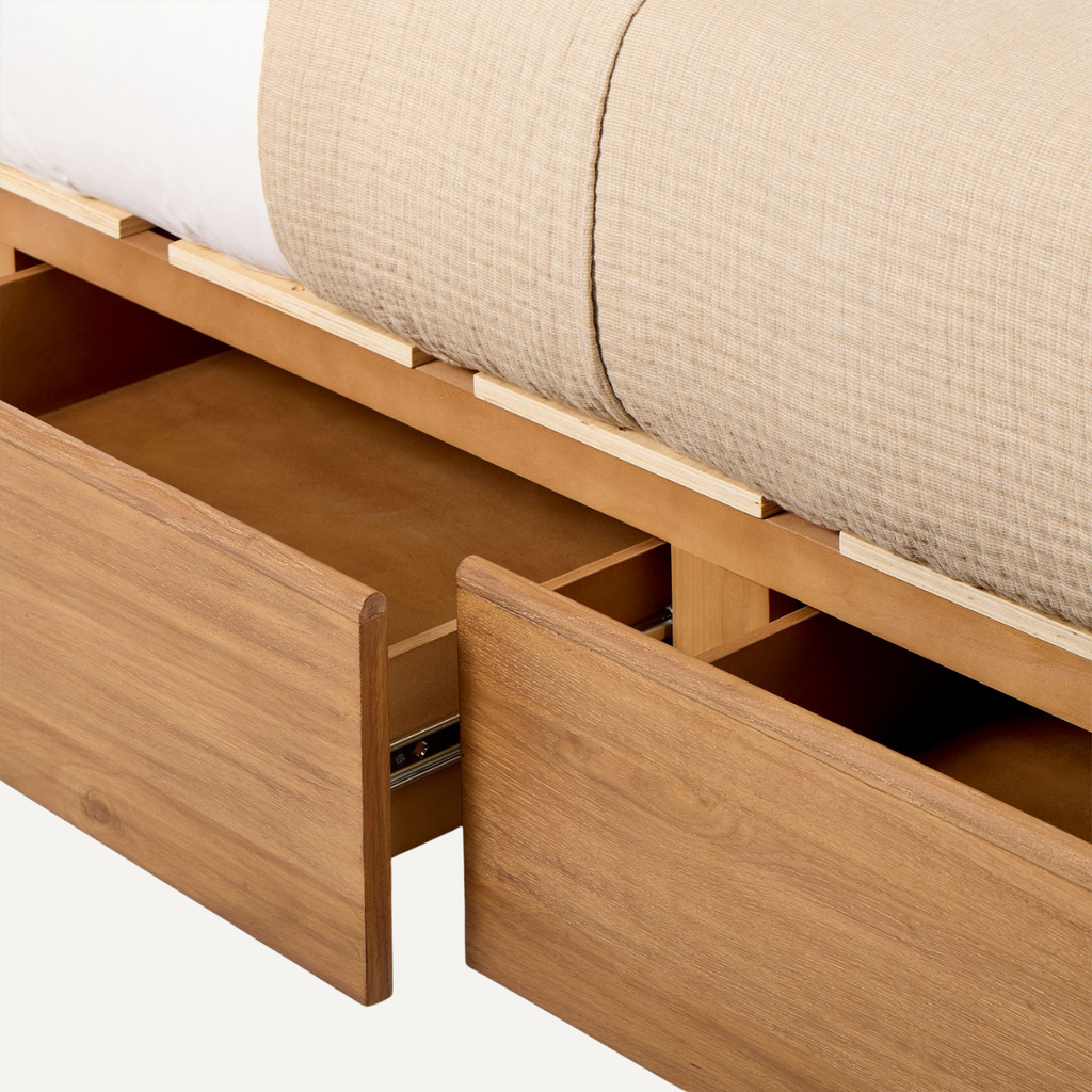 Integrated Storage Bed