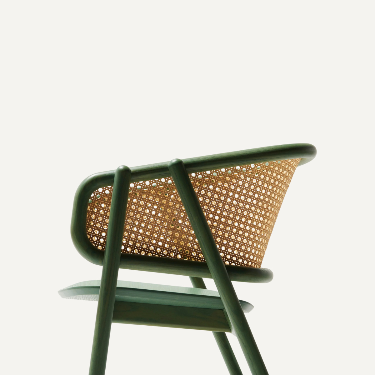Cane-Back Armchair