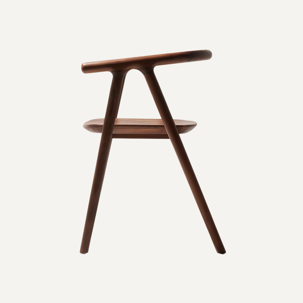 Minimal Solid Wood Chair