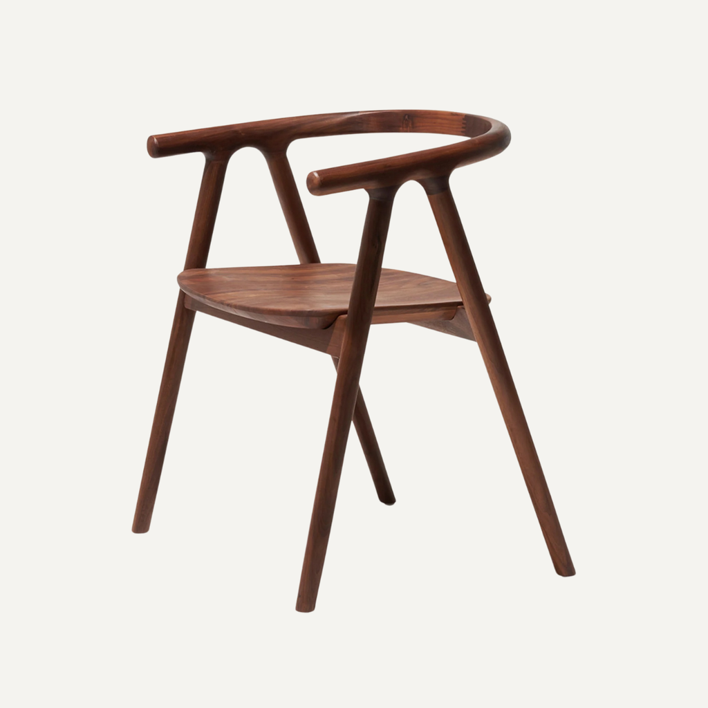 Minimal Solid Wood Chair