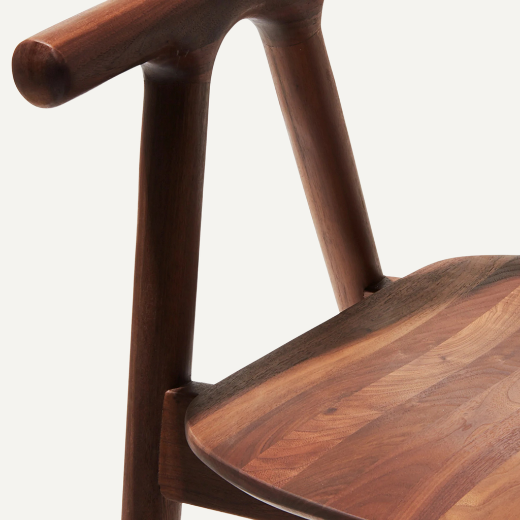 Minimal Solid Wood Chair