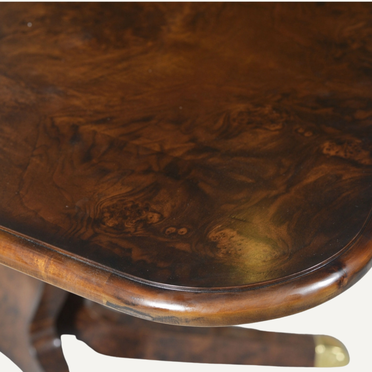 Sculptural Burl Dining Table