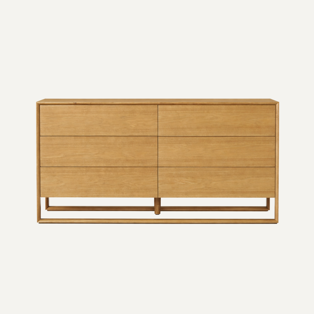 Minimal Oak Dresser