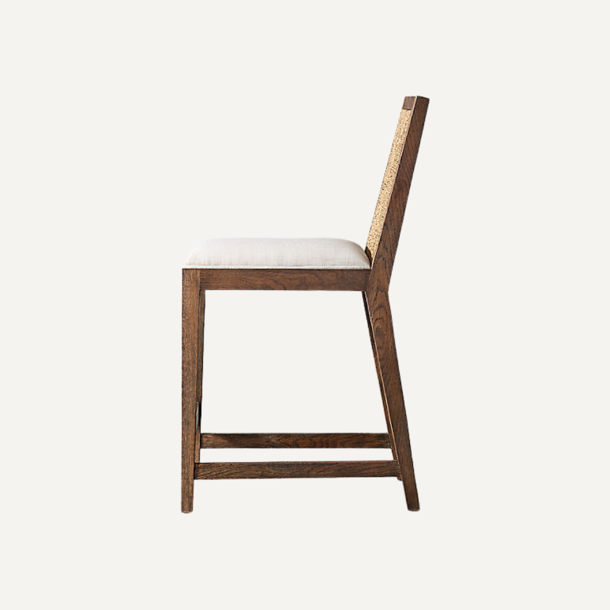 Woven Back Bar Chair
