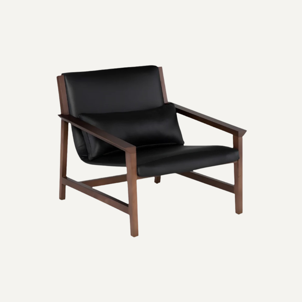 Walnut Lounge Chair