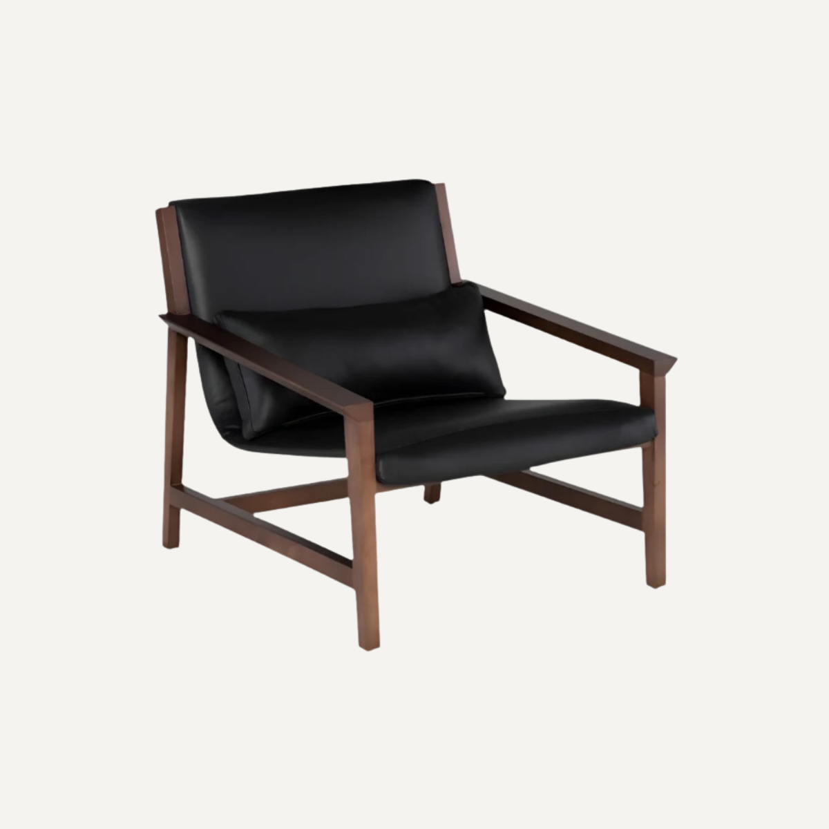 Walnut Lounge Chair