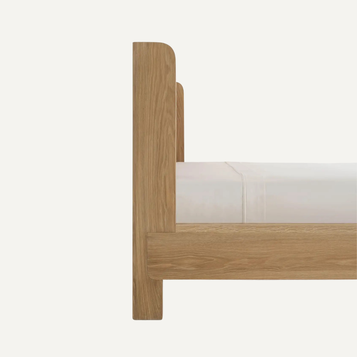 Slatted Headboard Bed