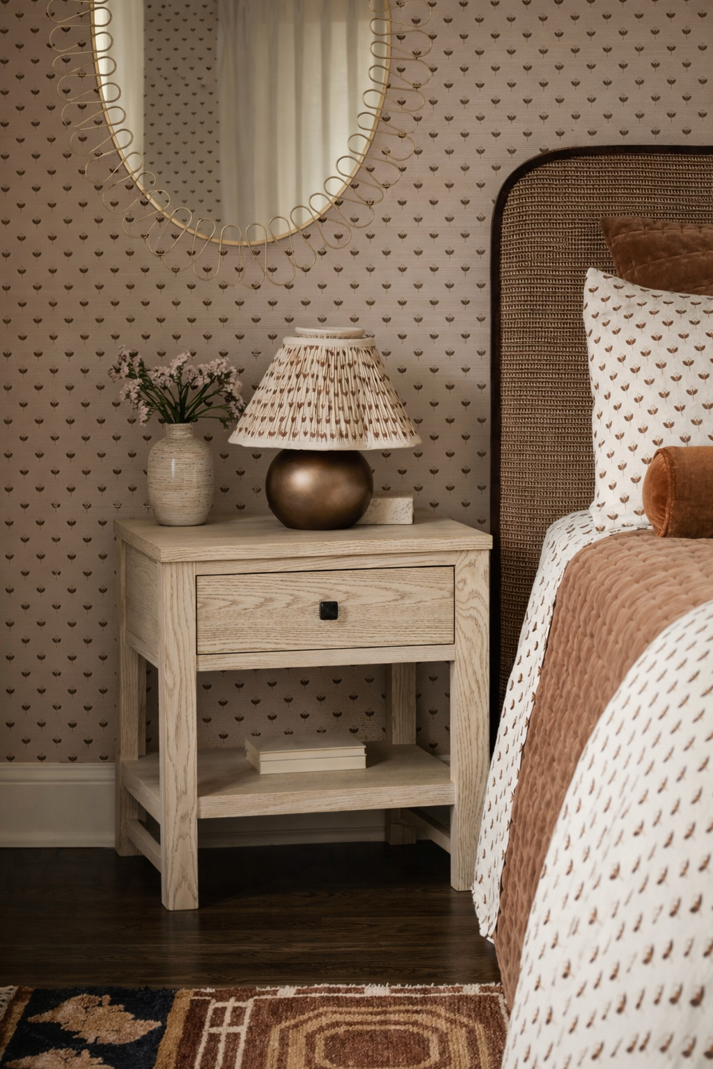 Classic Oak Nightstand