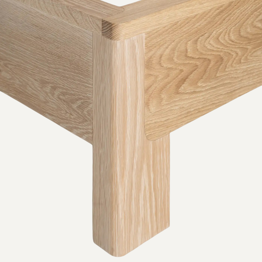 Slatted Headboard Bed