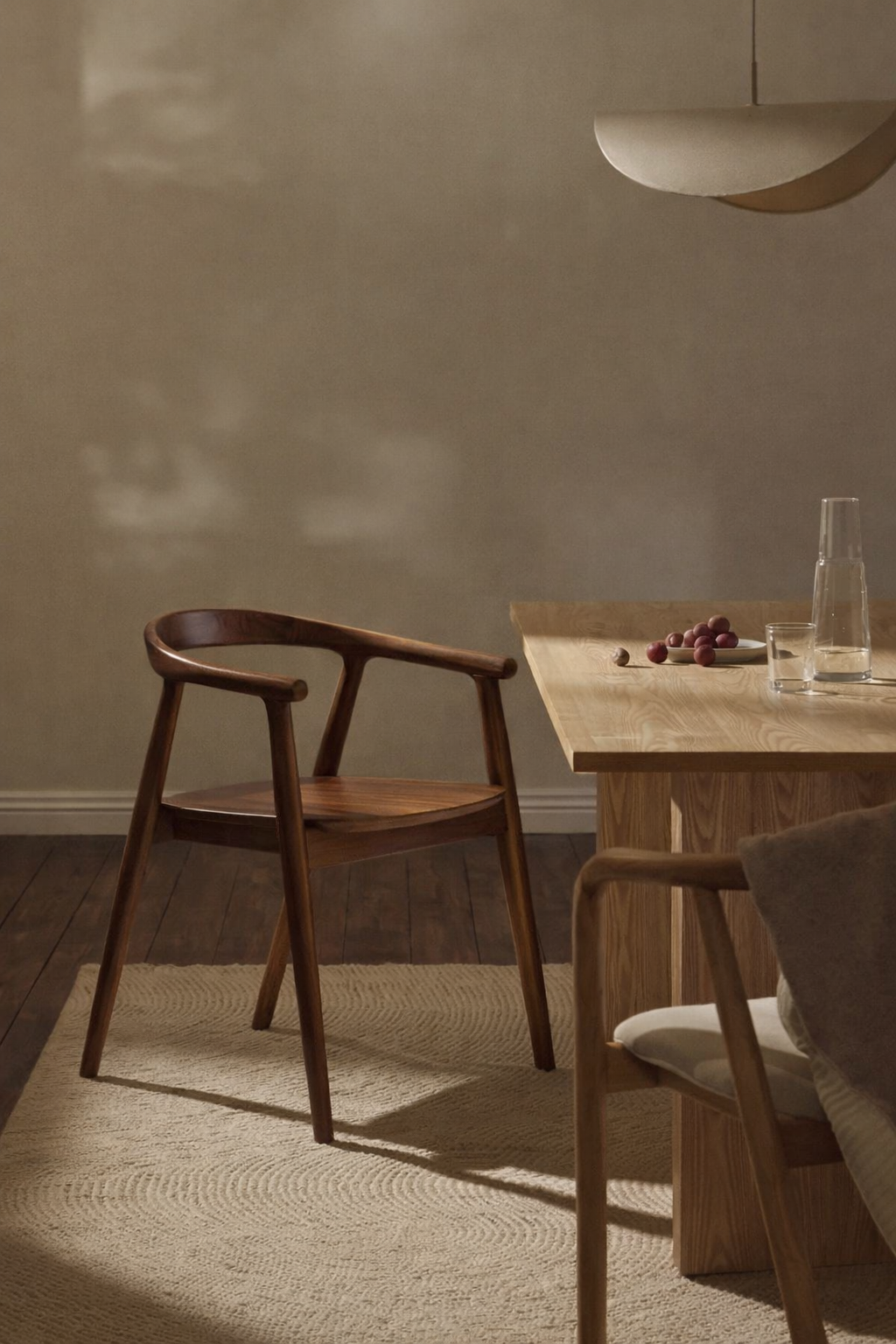 Minimal Solid Wood Chair