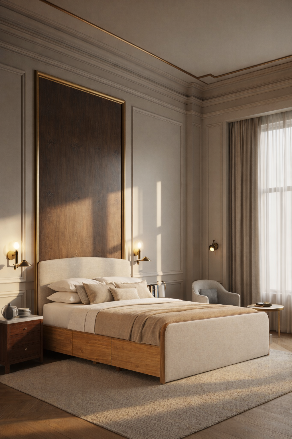 Integrated Storage Bed