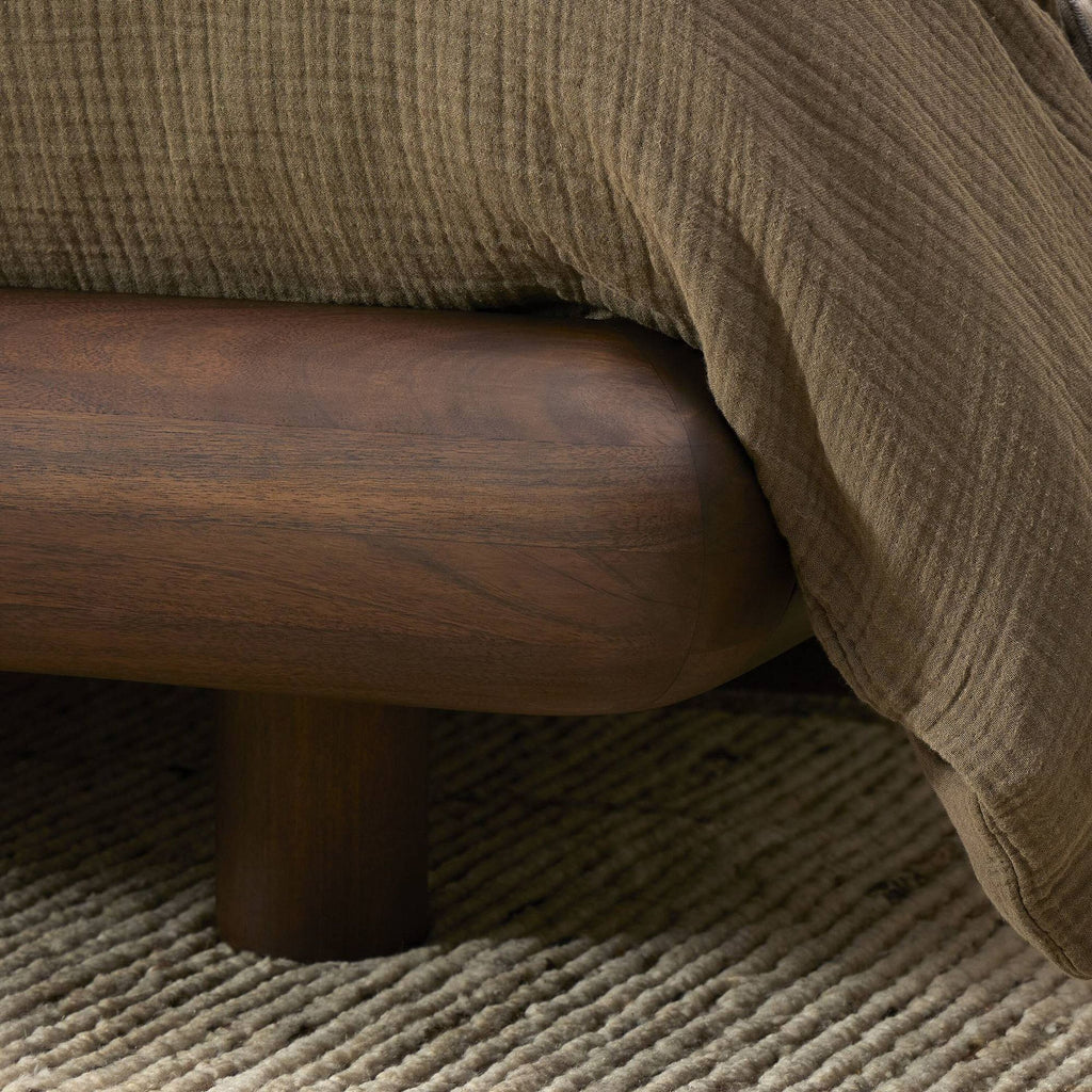 Curved Platform Bed