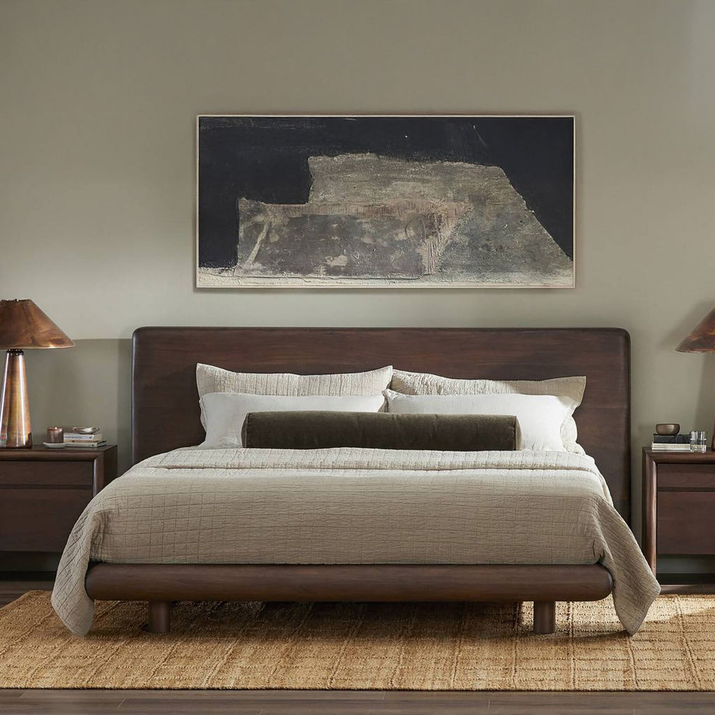 Curved Platform Bed